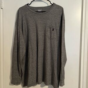 Polo Ralph Lauren Men's Gray Long Sleeve Shirt XL Embroidered Logo